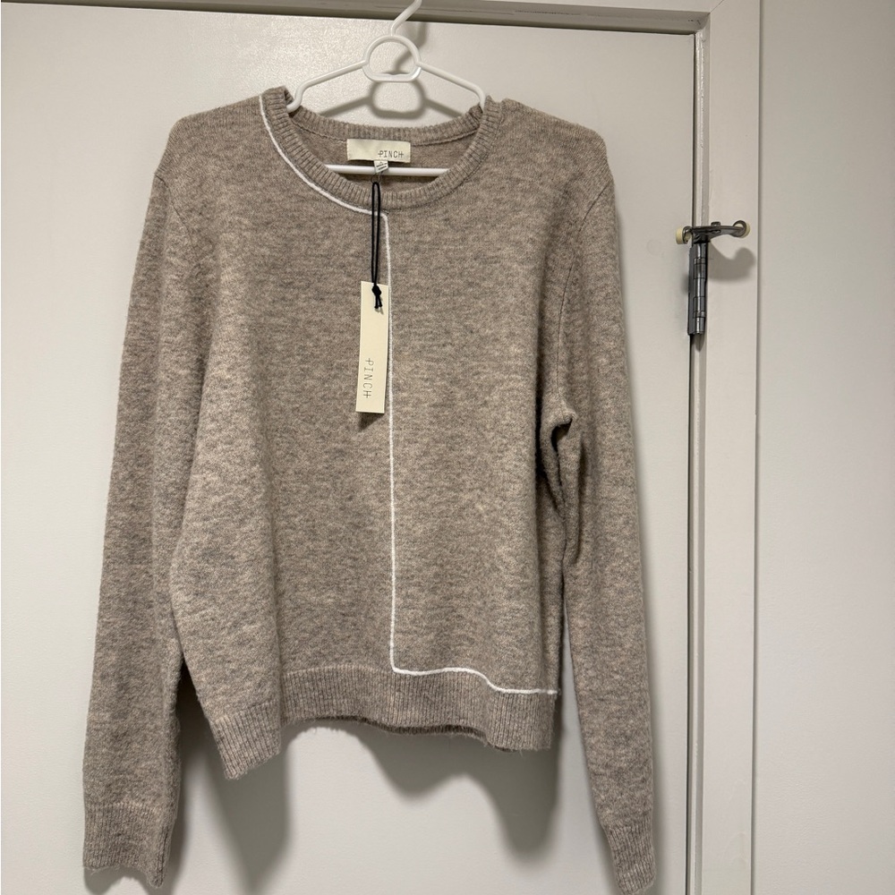Cozy Light Grey Sweater
